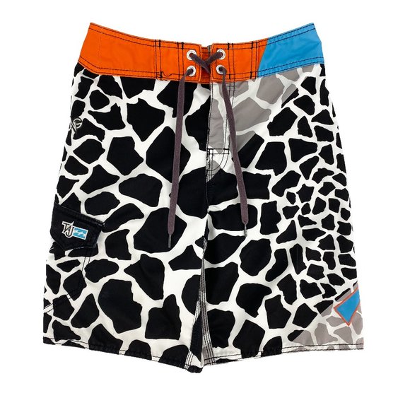 TAJ BURROW x BILLABONG Wild Print Signature Series Board Shorts-Limited Edition